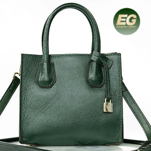 Ladies High-End Designer Cowhide Leather Bags Handbags Women OEM Factory in Guangzhou Emg4915