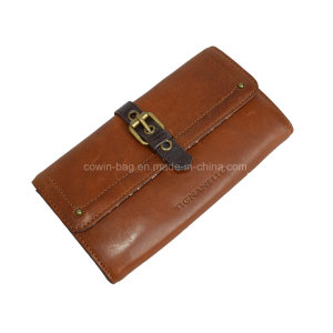 Cow Split Leather Made Wallet/ clutch